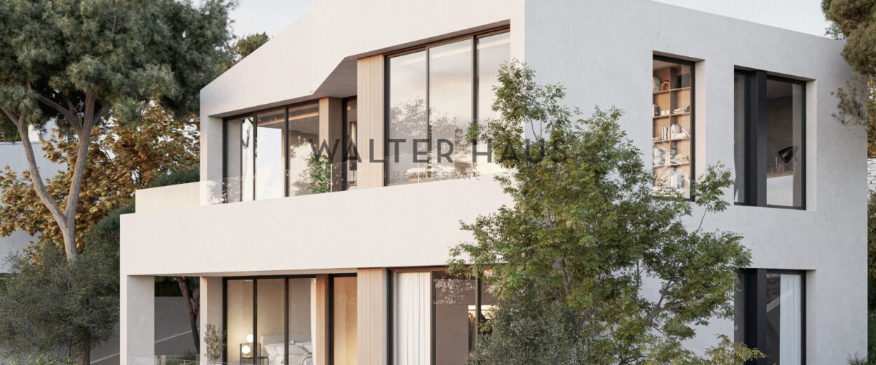 Modern design house of new development with views of S’ Agaró, Sant Feliu de Guixols