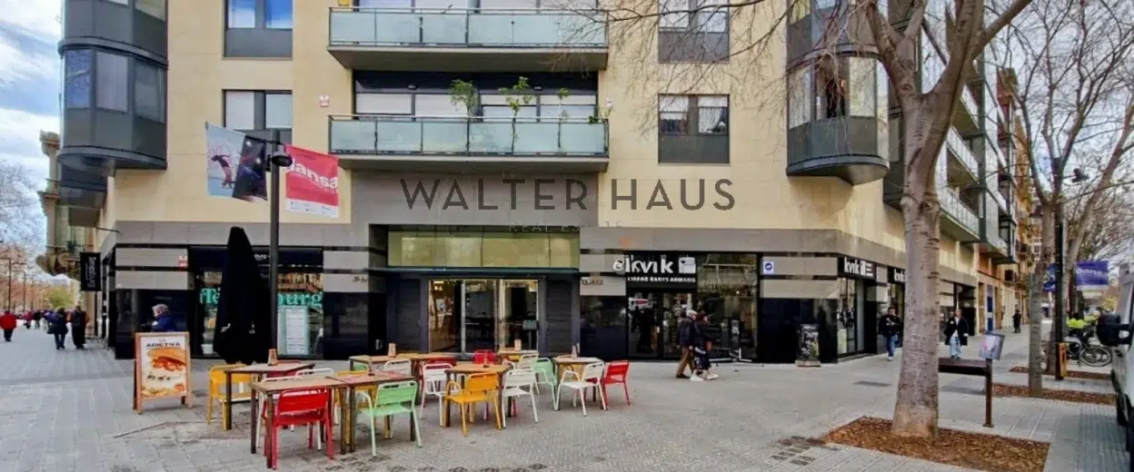 Commercial premises for sale next to Paseo San Juan, Barcelona