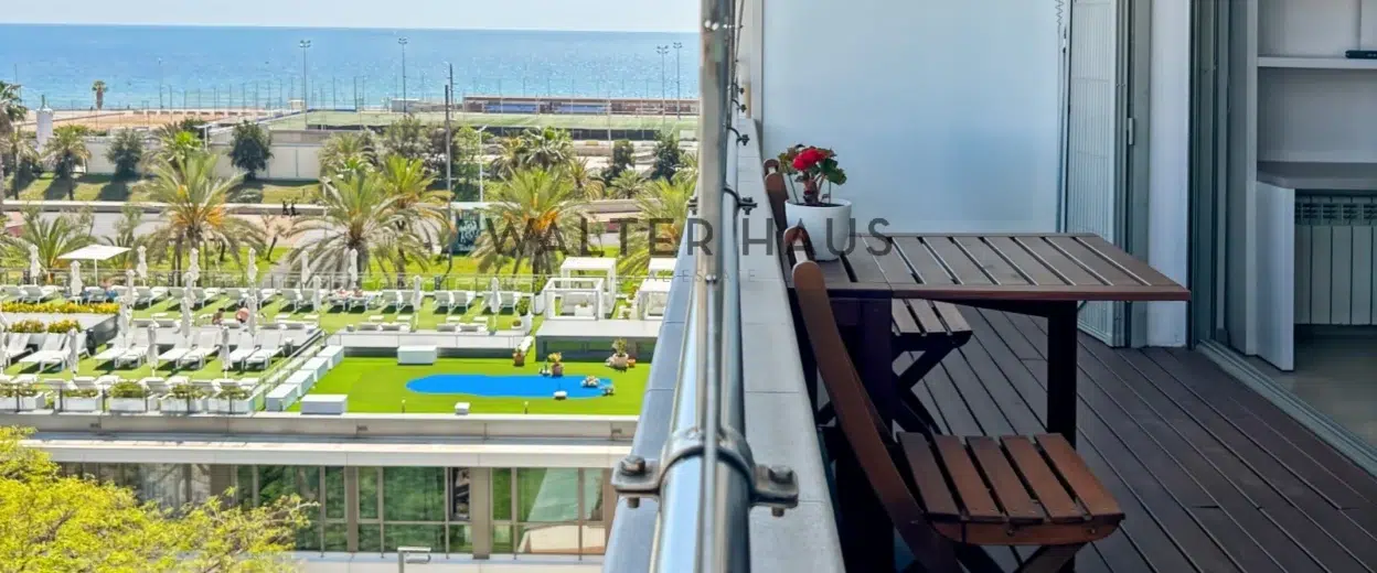 Pis de lloguer amb vistes al mar, Barcelona