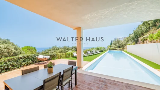 Casa elegante con vistas al mar en Can Semi, Platja d’Aro