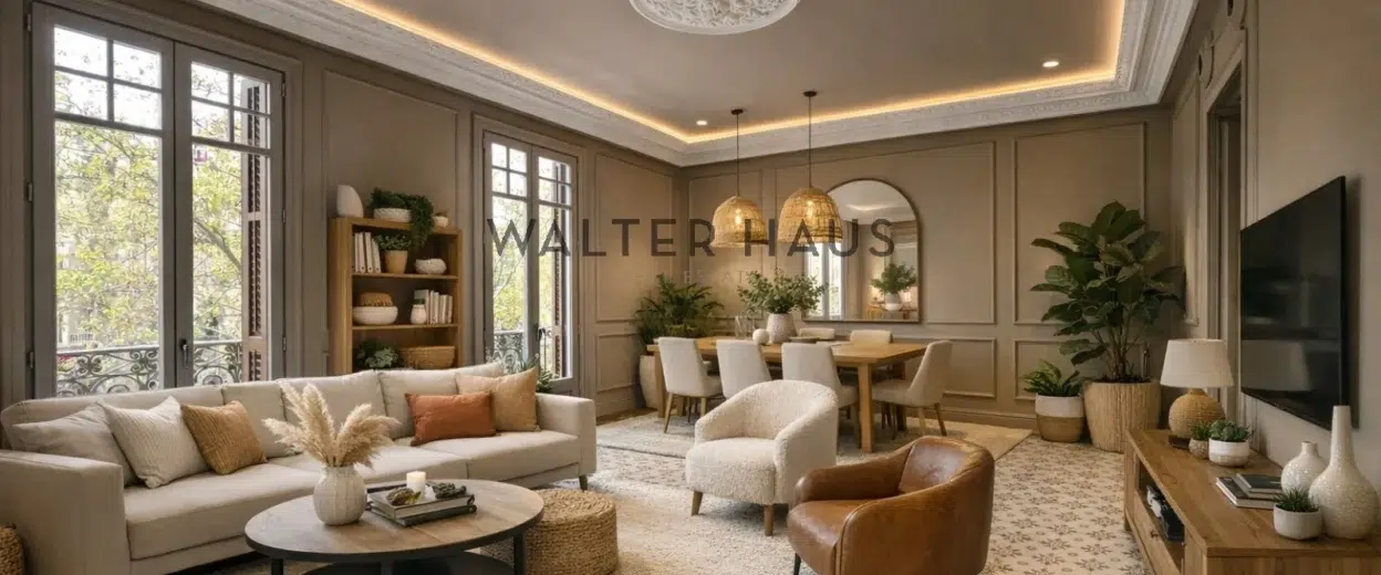 Pis de luxe de lloguer al Passeig de Gràcia, Barcelona