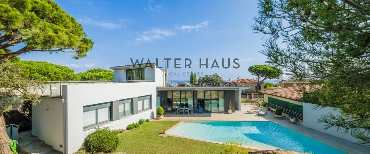 Casa de disseny amb piscina a S’agaró