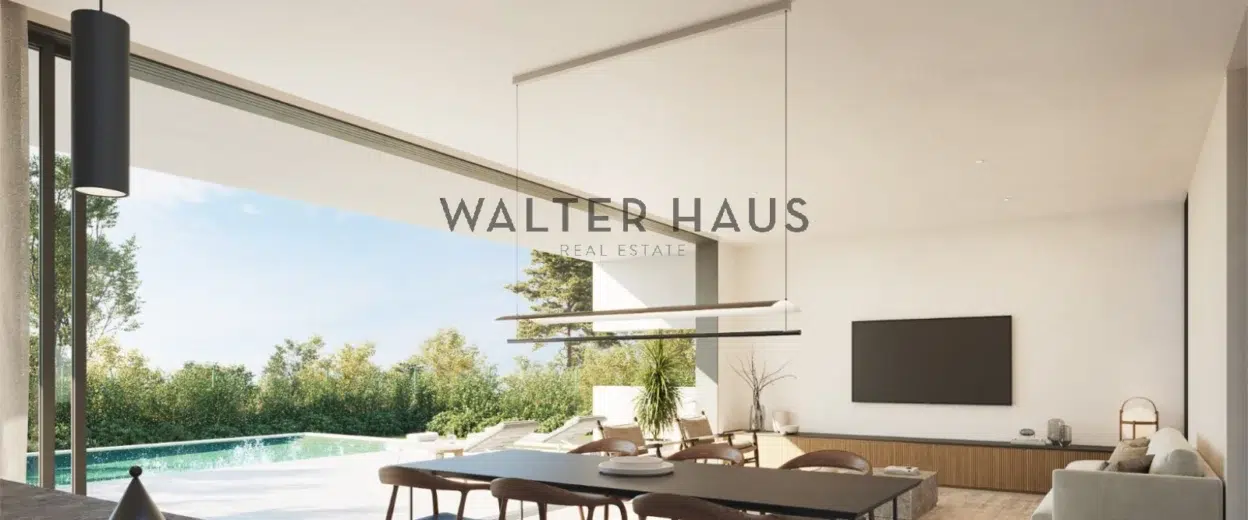 House with modern lines near the beach of Sant Pol, S’ Agaró