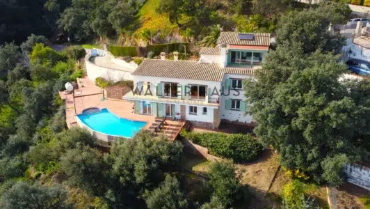 Casa con licencia turística y vistas al mar y montañas en Mas Nou, Platja d’Aro