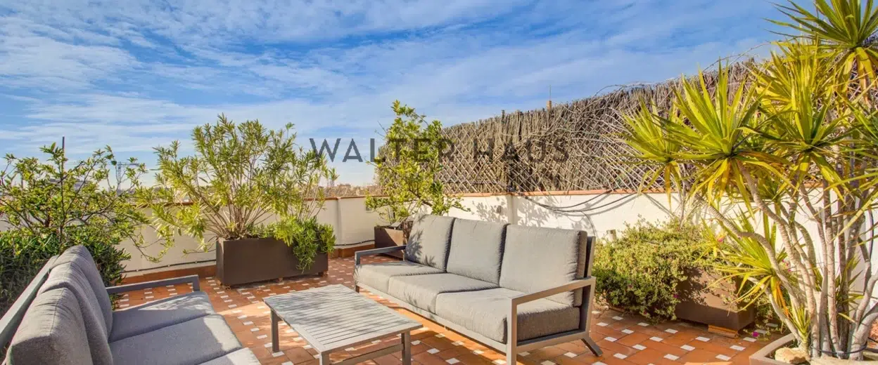 Penthouse rénové avec terrasses privées dans la Ciutat Vella, Barcelone