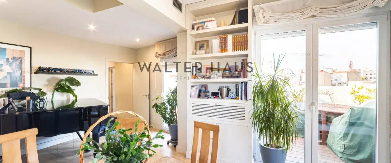 Penthouse with two terraces for sale in Nuevos Ministerios, Madrid