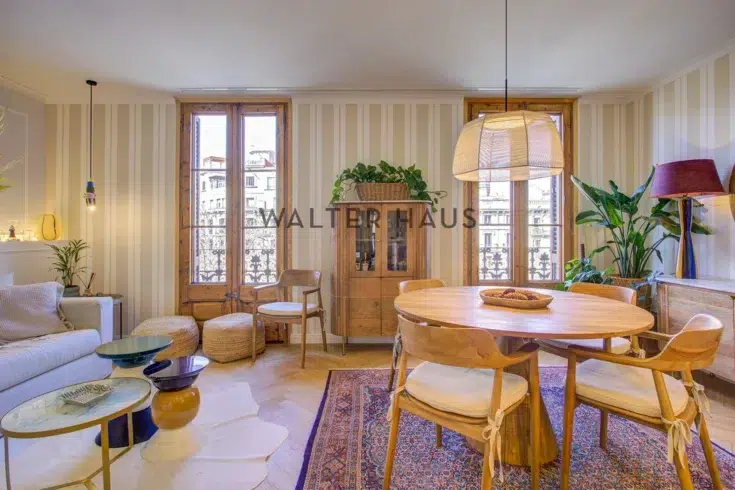 Pis modernista reformat a Sant Antoni, Barcelona